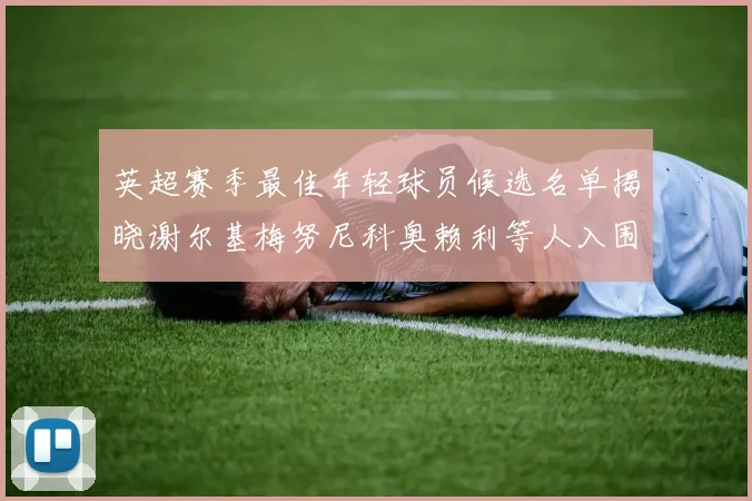 英超赛季最佳年轻球员候选名单揭晓谢尔基梅努尼科奥赖利等人入围